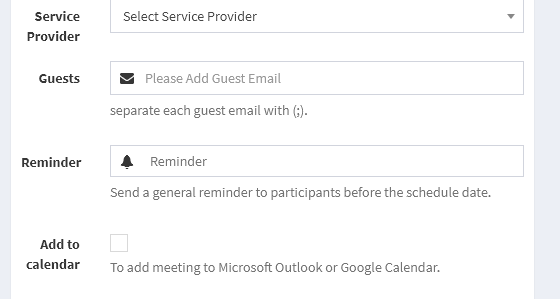 schedule meeting - agenda items